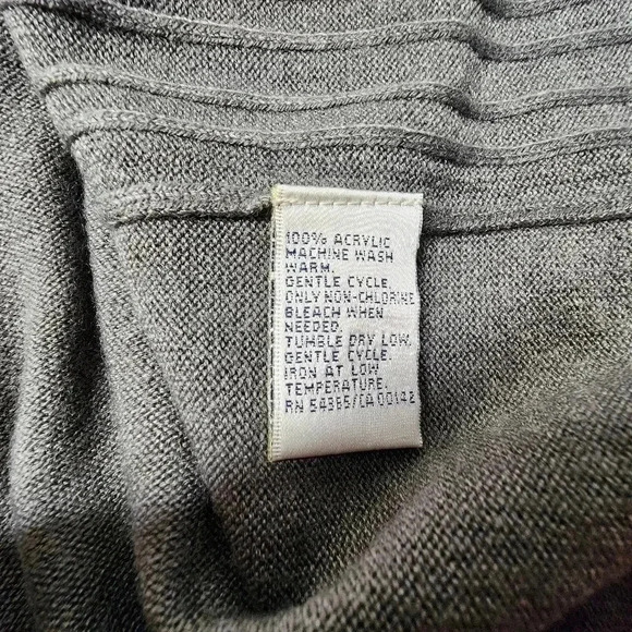 Allison Daley Plus Size 3X Sweater Gray - Picture 6 of 9